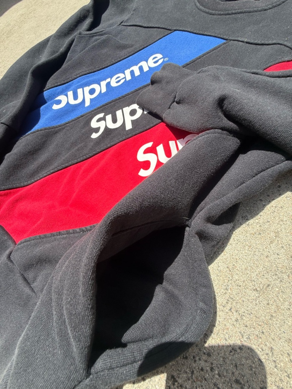 Supreme SS 15’ Crewneck Athletic Split - Picture 6 of 6